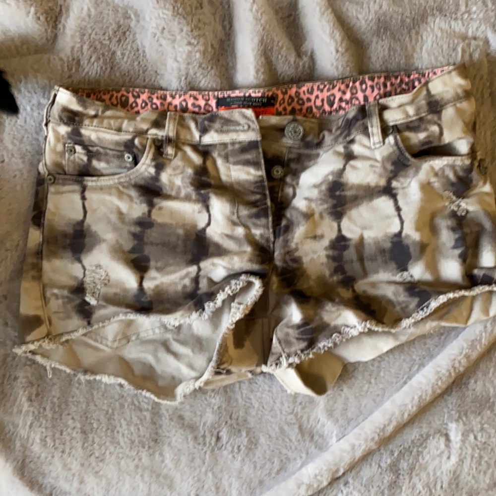 Scotch & Soda tie dye shorts